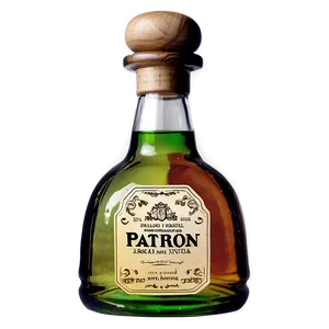 Small Size Patron Bottle PNG Ifr PNG