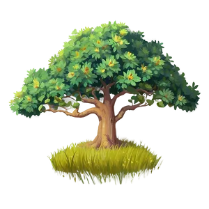 Small Tree In Field PNG Aiw15 PNG