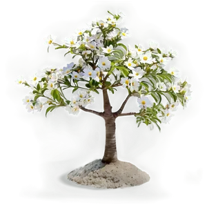 Small Tree With Flowers PNG Xyd39 PNG