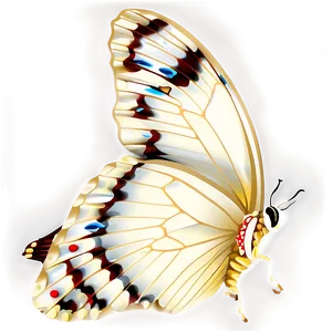 Small White Butterfly Png 06122024 PNG image