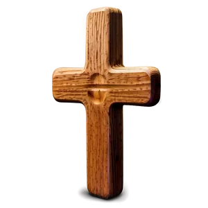 Small Wooden Cross PNG 05252024