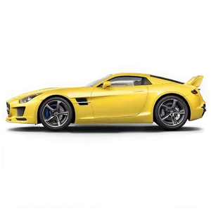 Small Yellow Car PNG Twn42 PNG