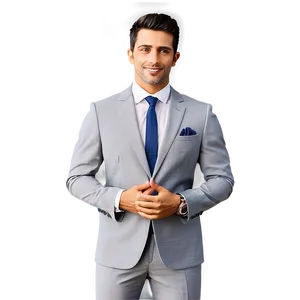 Smart Business Casual Suit Png 06212024 PNG image