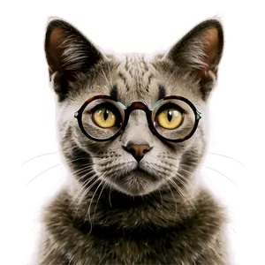 Smart Cat Meme PNG 05212024