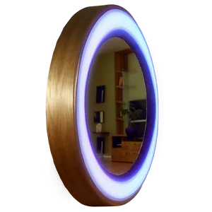 Smart Circle Mirror PNG Xca16