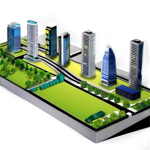 Smart City Technology Layout Png 76 PNG image