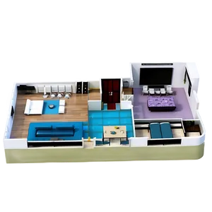Smart Home Floor Plan PNG 06262024