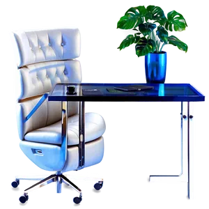 Smart Home Office Silla PNG 06242024