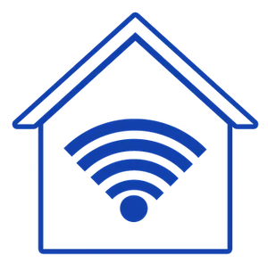 Smart Home Wi Fi Signal Icon