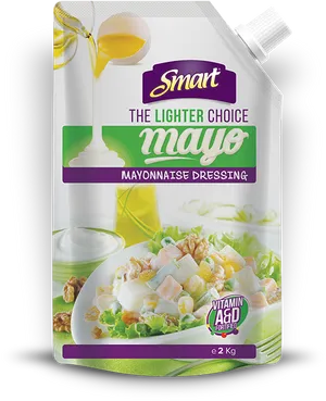 Smart Light Mayonnaise Dressing Pouch2kg PNG