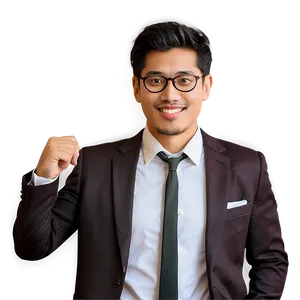 Smart Man In Suit Png 05242024 PNG image