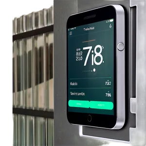 Smart Thermostat For Hvac Png 06212024 PNG image