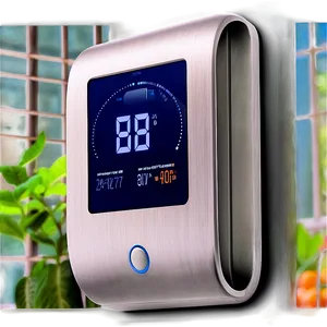 Smart Thermostat With Ai Png 06132024 PNG image