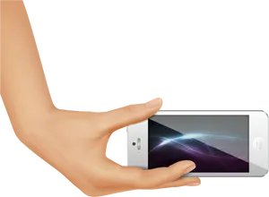 Smartphone Heldin Hand PNG image