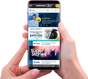 Smartphone Online Shopping Deal PNG