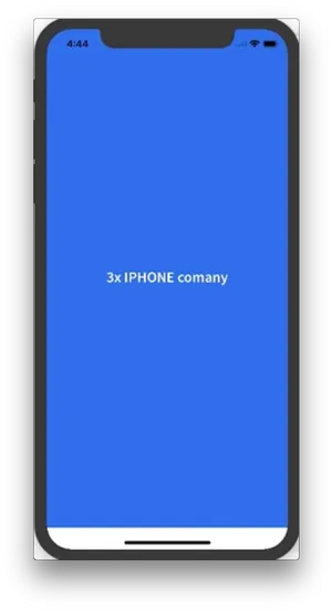 Smartphone Screen Mockup Placeholder