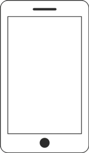 Smartphone Vector Outline