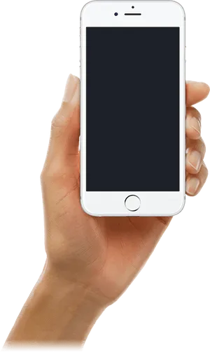 Smartphonein Hand Isolated Background.png PNG image