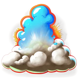 Smelly Fart Cloud Art Png 80 PNG image