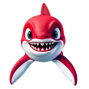 Smiling Baby Shark Art Png Jmp PNG image