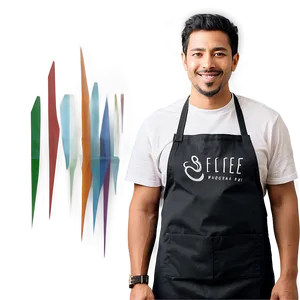 Smiling Barista Portrait Png Bon PNG image