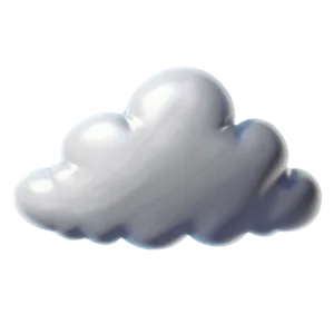 Smiling Cartoon Cloud PNG 05252024