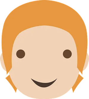 Smiling Cartoon Face Icon