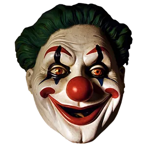 Smiling Clown Mask PNG Bmj