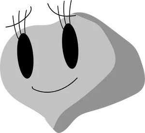 Smiling Cosmic Entity PNG image