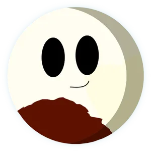 Smiling Cosmos Character PNG
