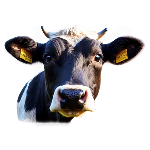Smiling Cow PNG 05032024