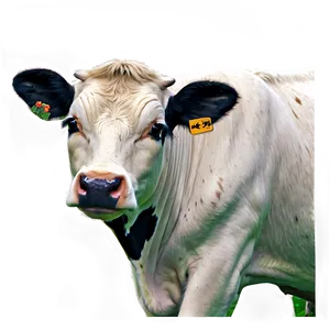 Smiling Cow PNG Dmo77