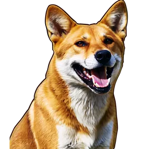 Smiling Dingo Image Png Ivm PNG image