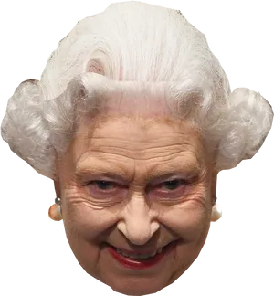 Smiling Elderly Lady Portrait
