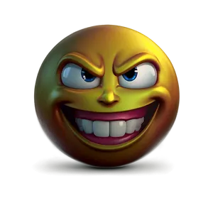 Smiling Emoji Turned Angry Png 05252024 PNG image