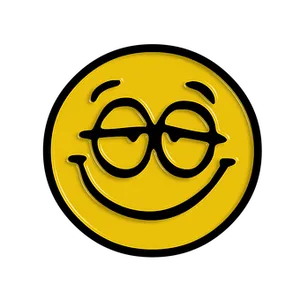 Smiling Emoji With Glasses
