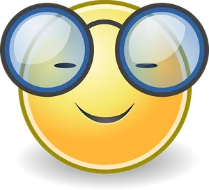 Smiling Emoji With Glasses