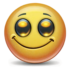 Smiling Emoji With Heart Eyes PNG Pcd97