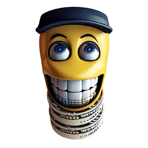 Smiling Emoji With Money Mouth PNG Fbq16 PNG