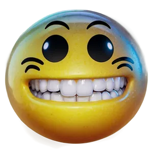 Smiling Emoji With Teeth PNG 30