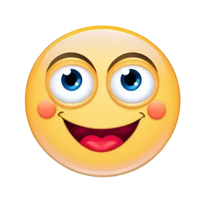 Smiling Face With Heart-shaped Eyes Emoji PNG 23