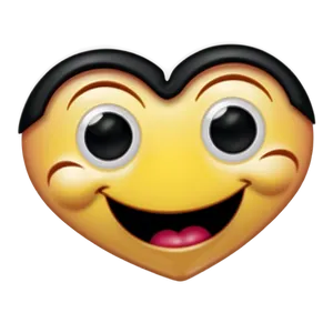 Smiling Face With Heart-shaped Eyes Emoji PNG Mio54