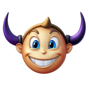 Smiling Face With Horns Emoji PNG Imt PNG