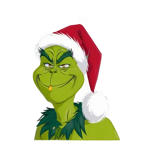 Smiling Grinch Png 05042024 PNG image