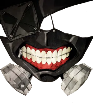 Smiling Hoodie Designwith Zipper Mouth