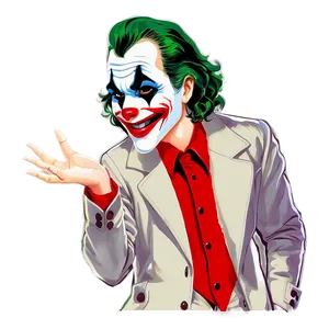 Smiling Joker Cartoon PNG Vkw