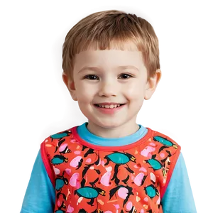 Smiling Kid Portrait PNG Suw57