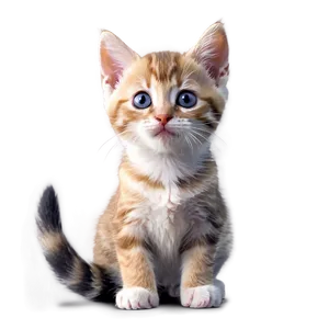 Smiling Kitten PNG 41