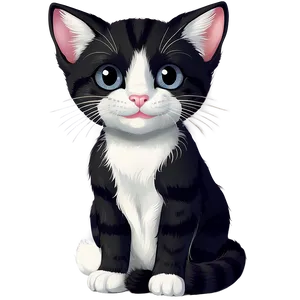 Smiling Kitten PNG 49