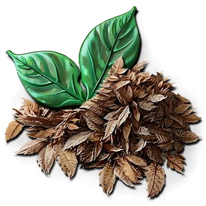 Smiling Leaf Pile Png 06202024 PNG image